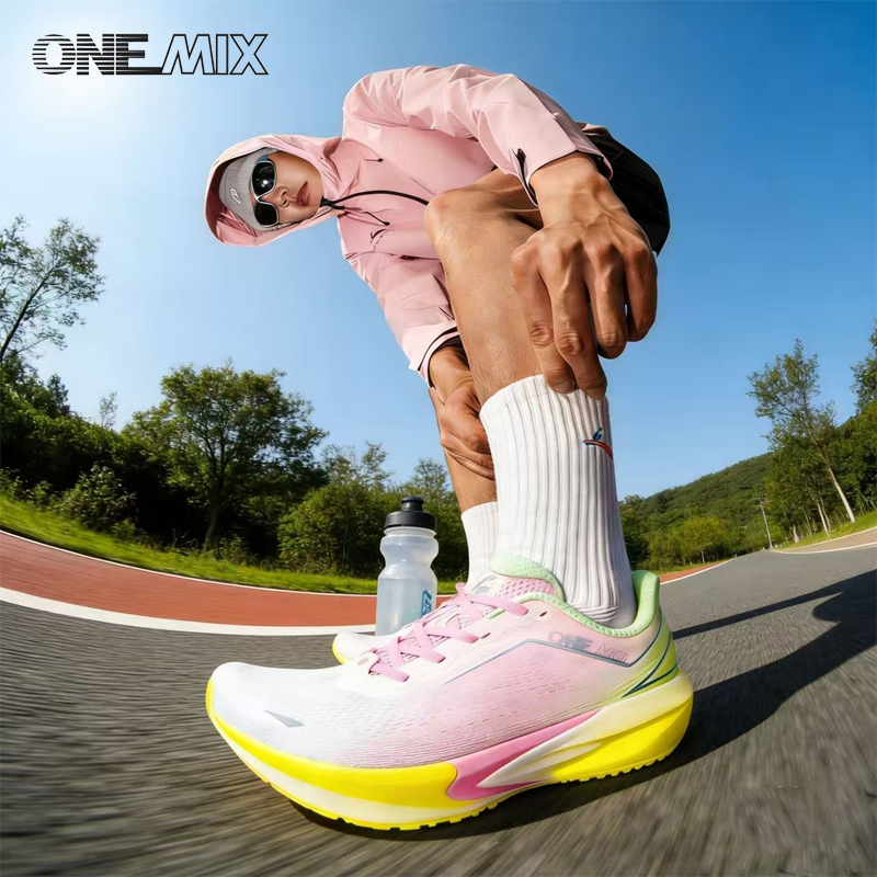 Reflective Night Running Shoes - ONEMIX Zapatillas para correr para hombre,